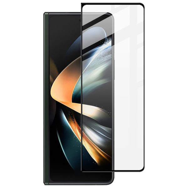 For Samsung Galaxy Z Fold5 5G Full Coverage Tempered Glass Film Full Glue Silk Printing Screen Protector For Discount