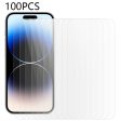 100PCS For iPhone 15 Pro Max Tempered Glass Screen Film High Definition Phone Screen Protector For Discount