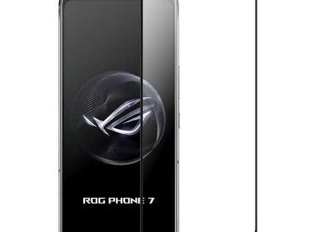 For Asus ROG Phone 7 5G Full Glue Phone Screen Protector Black Edge AGC Glass Anti-explosion Film For Discount