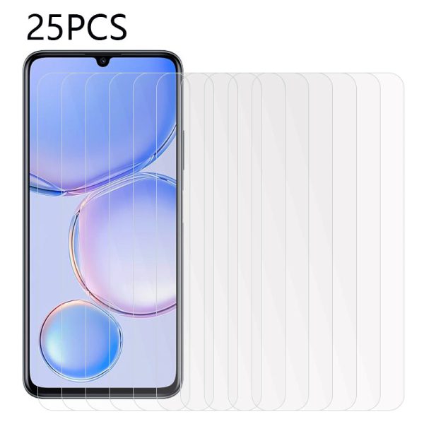 25PCS For Huawei Enjoy 60 HD Clear Tempered Glass Film Dustproof Phone Screen Protector Discount