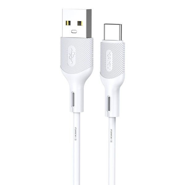 KAKUSIGA KSC-535 Kelang Series 1m 2.4A Type-C Smart Charging Cable TPE Mobile Phone Data Cord Fashion