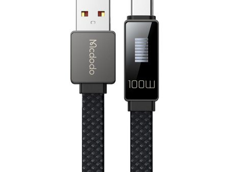 MCDODO CA-4980 MDD Rhythm Series 1.2m PD 100W USB to Type-C Data Cable with 9-level Light Display Online