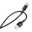 KAKUSIGA KSC-535 Kelang Series 1m 2.4A Type-C Smart Charging Cable TPE Mobile Phone Data Cord Fashion