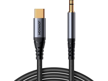 JOYROOM SY-A07 AUX Audio Cable Type-C to 3.5mm 1.2m Audio Adapter Hi-Fi Headphone Car Stereo Cord Discount