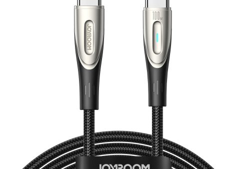 JOYROOM SA27-CC5 Star-Light Series 1.2m Type-C to Type-C Data Cable 100W Fast Charging Nylon Braided Cord For Cheap