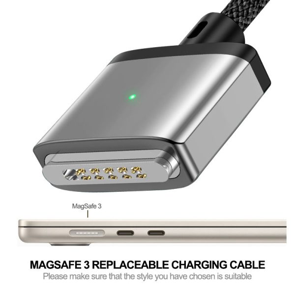 ENKAY 2m PD 140W Compatible with MagSafe 3 USB-C to Magnetic Charging Cable for MacBook For Discount