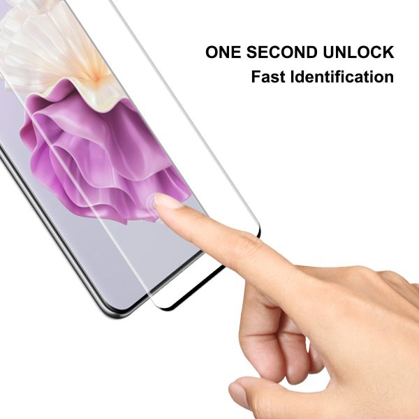 ENKAY HAT PRINCE 2PCS For Huawei P60   P60 Pro   P60 Art Full Screen Protector Side Glue 3D Curved Tempered Glass Film on Sale