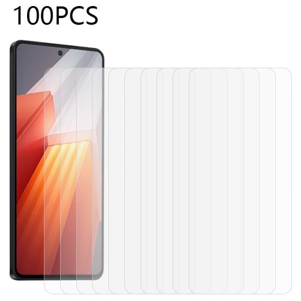 100Pcs For vivo iQOO Neo8 5G   Neo8 Pro 5G Dust-proof Screen Protector Tempered Glass Screen Film For Sale