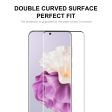 ENKAY HAT PRINCE 5PCS For Huawei P60   P60 Pro   P60 Art Screen Protector 3D Curved Tempered Glass Side Glue Full Cover Film For Sale