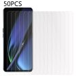 50Pcs Tempered Glass Film for Oppo K11x 5G , Full Glue Scratch-resistant Phone Screen Protector For Cheap