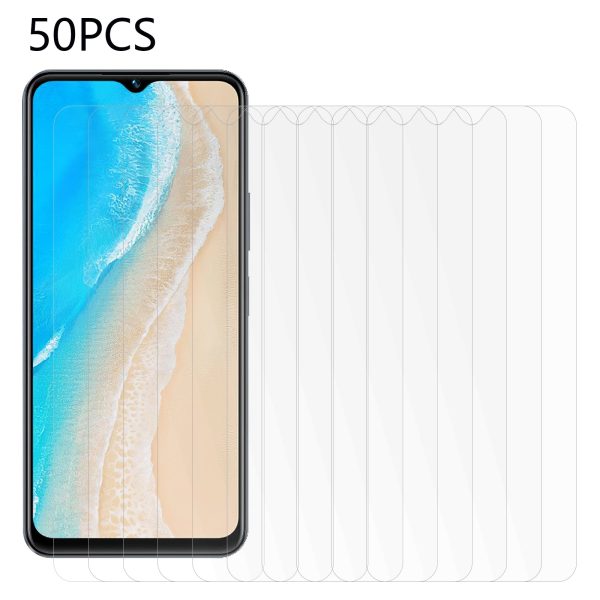 50Pcs Phone Tempered Glass Film for vivo Y35m 5G , Full Glue High Transparency Screen Protector Supply