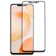 For Huawei Enjoy 60X Tempered Glass Screen Protector Full Cover Full Glue Clear Silk Printing Film on Sale